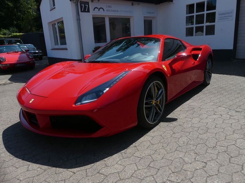 Rot Gebraucht 2019 Ferrari 488 Cabrio | 249.990 € (Guter Preis) - Bild 1/4