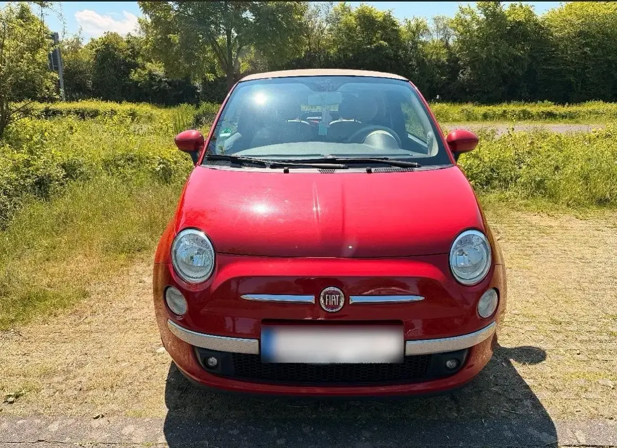 Gebraucht Fiat 500 69 PS (50 kW) 2013 Rot Cabrio