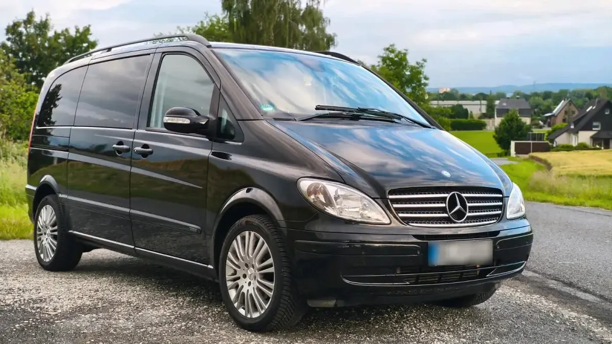 Gebraucht Mercedes Viano 150 PS (110 kW) 2009 Schwarz Van / Kleinbus