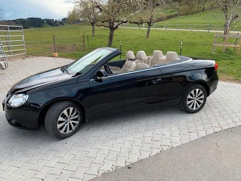 Gebraucht VW Eos 140 PS (102 kW) 2007 Schwarz Cabrio