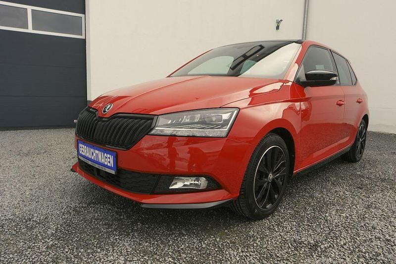 Rot Gebraucht 2021 Skoda Fabia Monte Carlo Kleinwagen | 12.900 € (Superpreis) - Bild 1/4