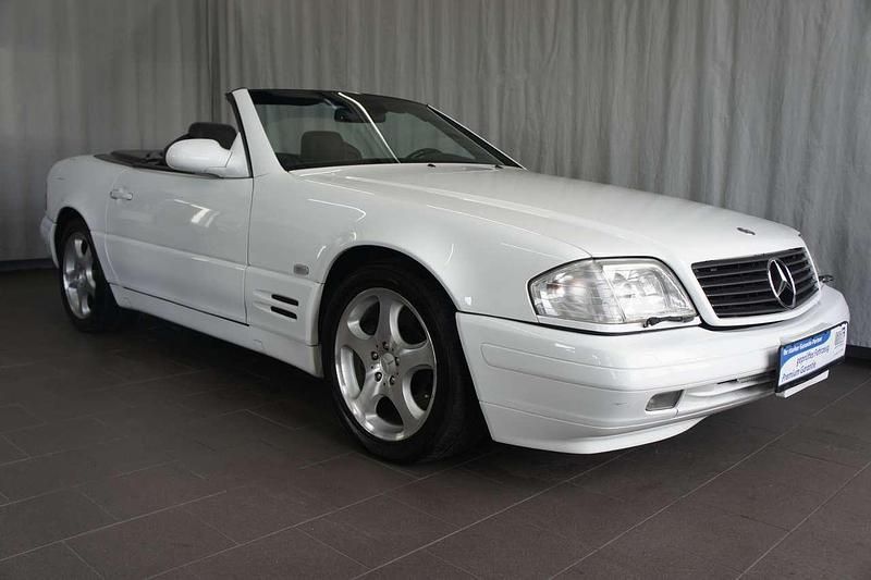 Firnweiss 143 Gebraucht 2000 Mercedes SL500 Cabrio | 24.990 € (Superpreis) - Bild 1/3