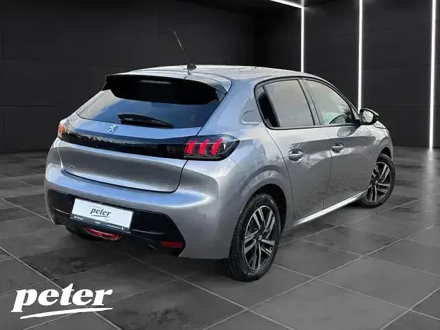 Gebraucht Peugeot 208 Allure 101 PS (74 kW) 2023 Silber Kleinwagen