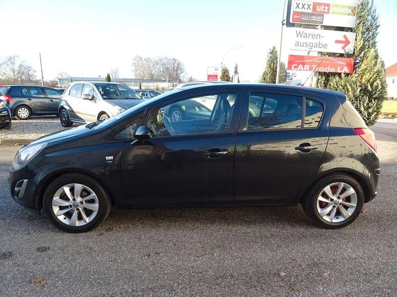 Gebraucht Opel Corsa Energy 87 PS (63 kW) 2014 Schwarz Kleinwagen