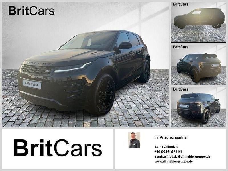 Santorini black Gebraucht 2025 Land Rover Range Rover evoque SE Dynamic SUV | 48.500 € (Guter Preis) - Bild 1/4