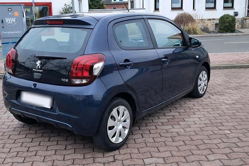 Gebraucht Peugeot 108 70 PS (51 kW) 2014 Blau Kleinwagen