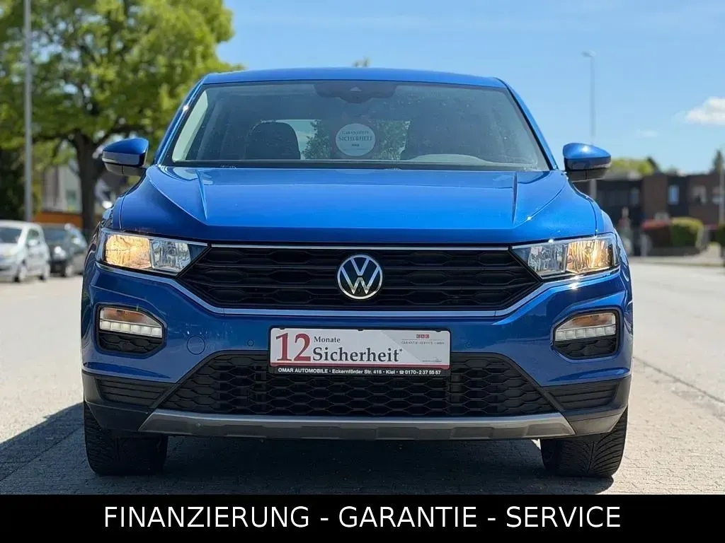 Używany VW T-Roc 110 KM (80 kW) 2021 Niebieski SUV