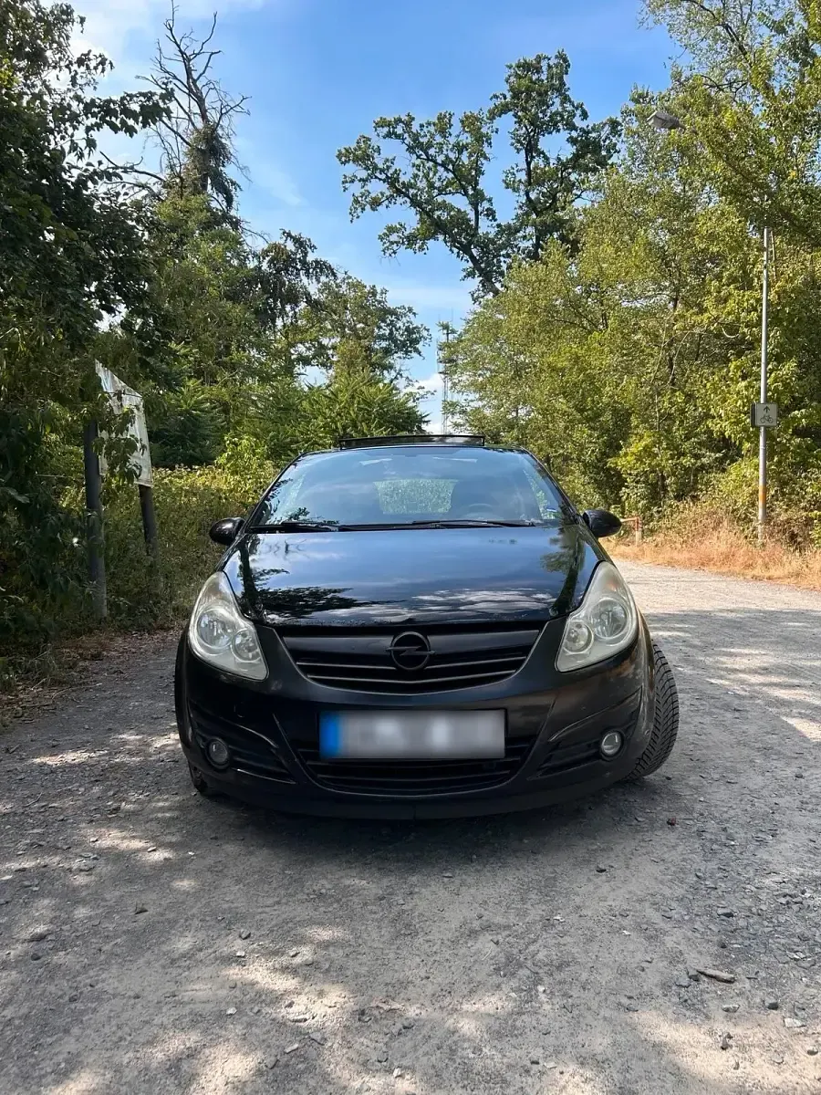 Gebraucht Opel Corsa 90 PS (66 kW) 2007 Schwarz Kleinwagen