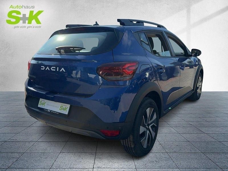 Neu Dacia Sandero Expression 91 PS (66 kW) 2025 Ironblau metallic (blau) Kleinwagen