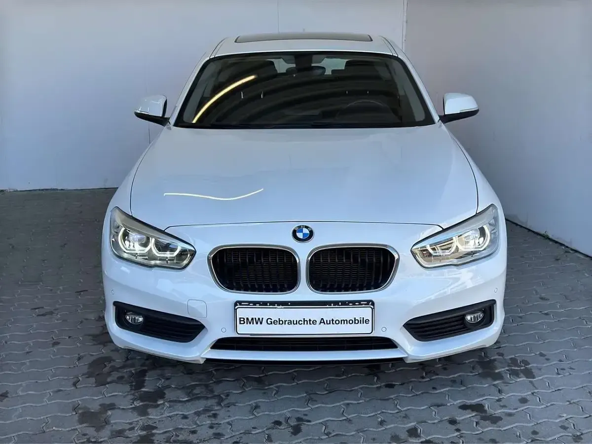 Gebraucht BMW 116 Advantage 116 PS (85 kW) 2017 Weiß Kleinwagen