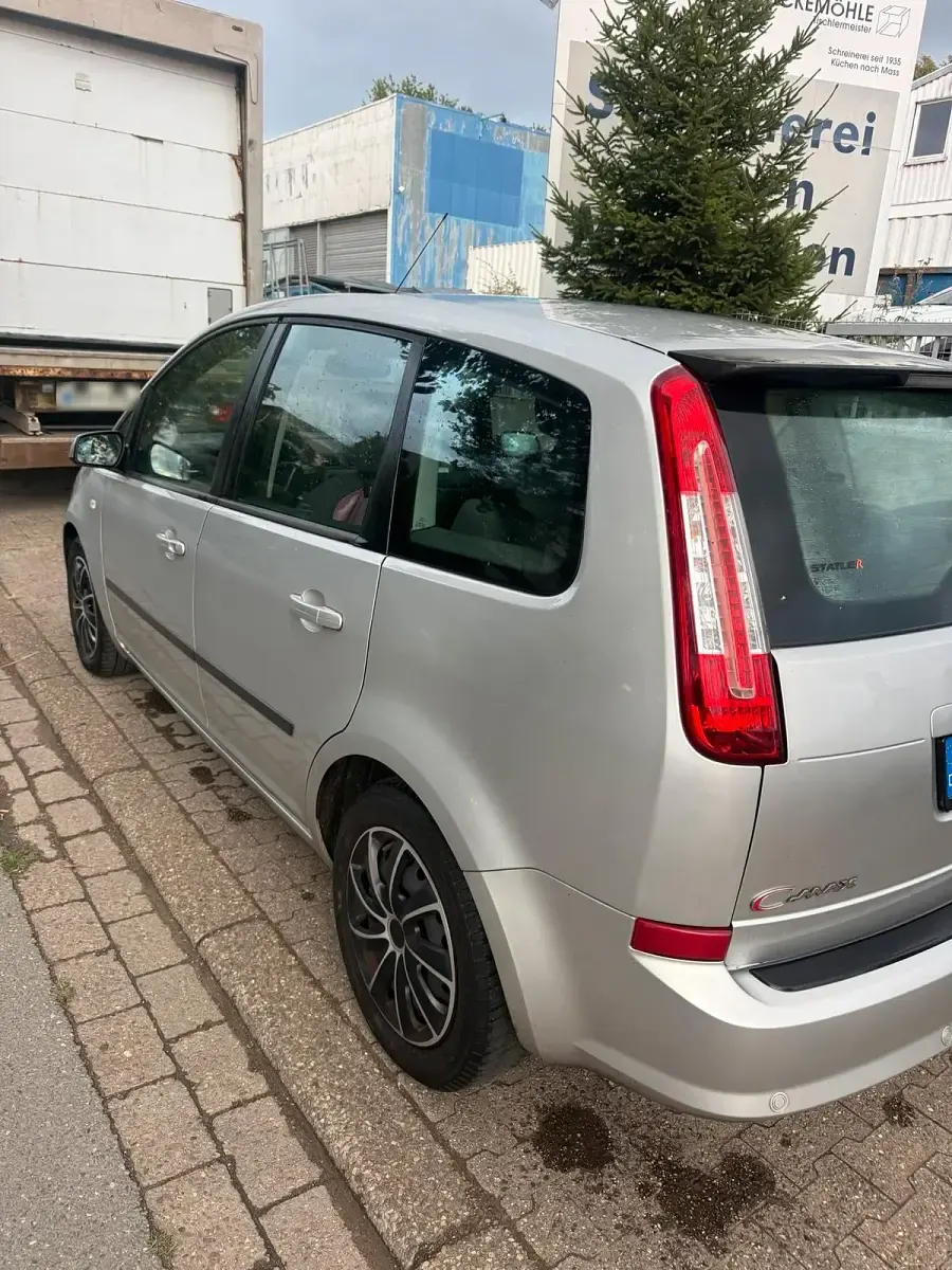 Gebraucht Ford C-MAX 100 PS (73 kW) 2007 Silber Van / Kleinbus