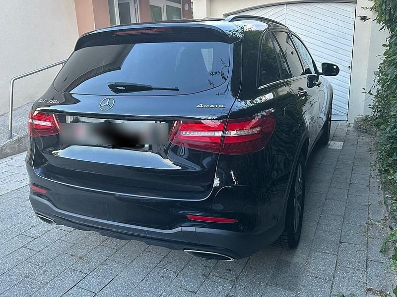 Gebraucht Mercedes GLC350 AMG line 2016 Schwarz SUV
