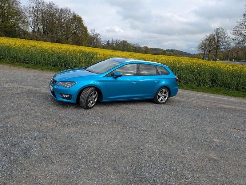 Second-hand Seat Leon ST FR 150 CP (110 kW) 2015 Albastru Break