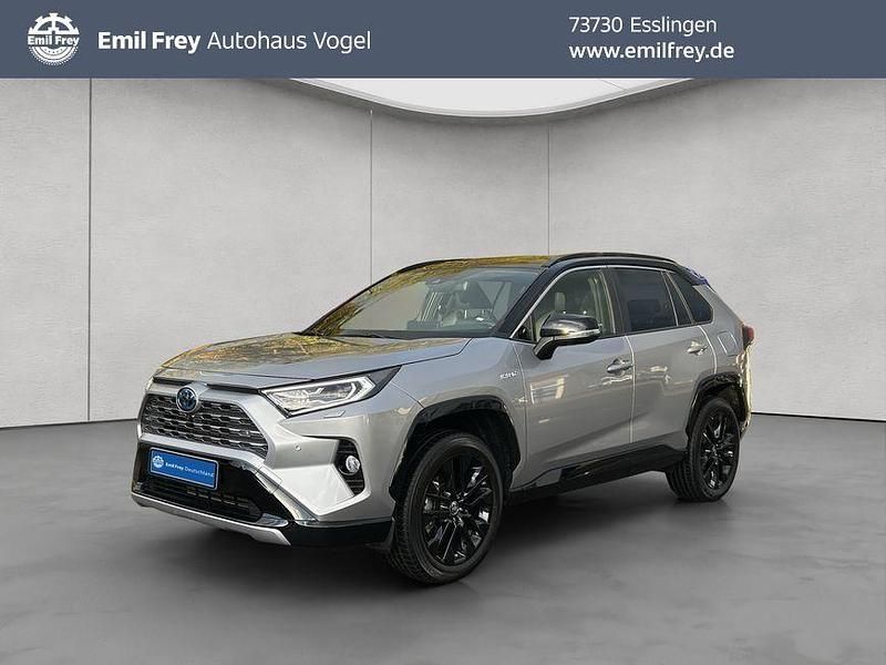 Lichtsilber metallic / dach sc Gebraucht 2020 Toyota RAV4 Hybrid Style SUV | 36.490 € (Etwas zu teuer) - Bild 1/4