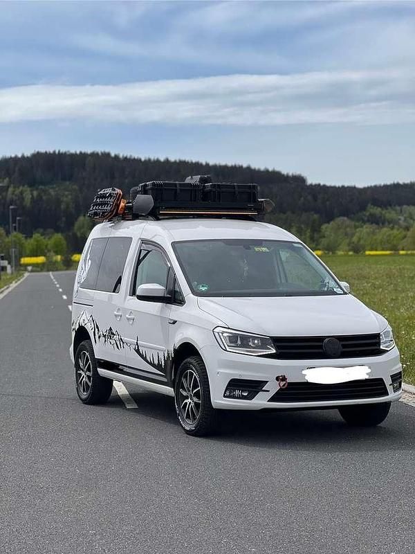 Gebraucht VW Caddy Comfortline 150 PS (110 kW) 2017 Weiß Van / Kleinbus