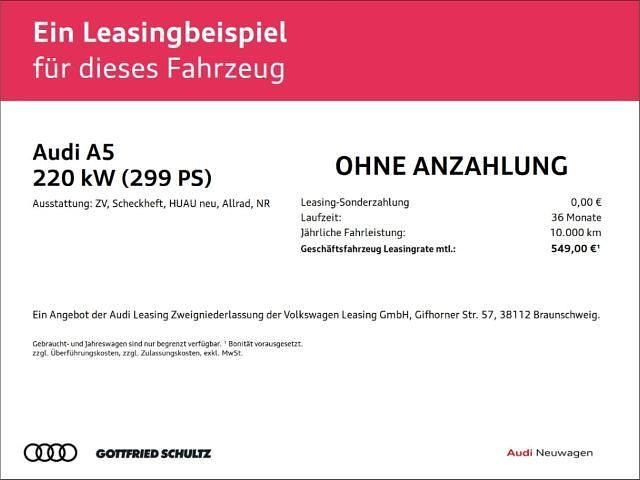 Neu Audi A5 S-Line 299 PS (219 kW) 2026 Weiss Kombi