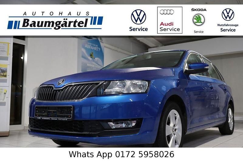 Blau Gebraucht 2019 Skoda Rapid Ambition Limousine | 12.950 € (Fairer Preis) - Bild 1/4