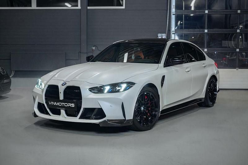 Weiß Gebraucht 2021 BMW M3 Competition Edition Limousine | 59.999 € (Superpreis) - Bild 1/4