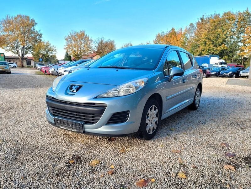 Gebraucht Peugeot 207 Tendance 95 PS (69 kW) 2010 Lackierung inariblau/metallic Kombi
