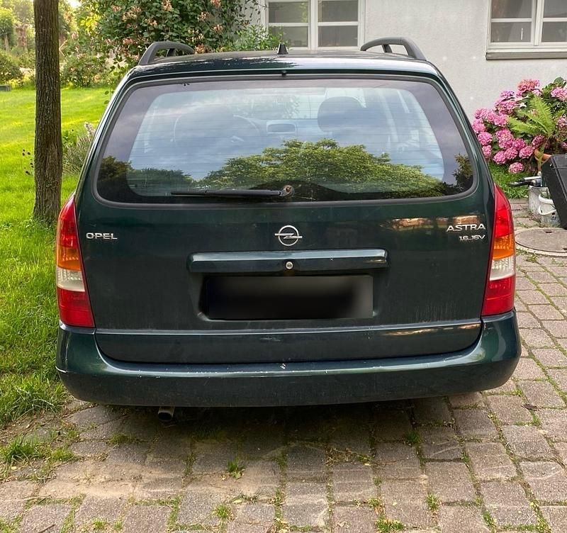 Gebraucht Opel Astra 2001 Grün Kombi
