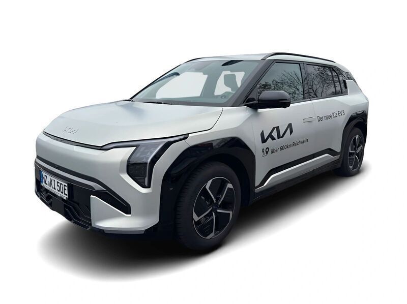 Silber Gebraucht 2025 Kia EV3 4 SUV | 53.608 € - Bild 1/4