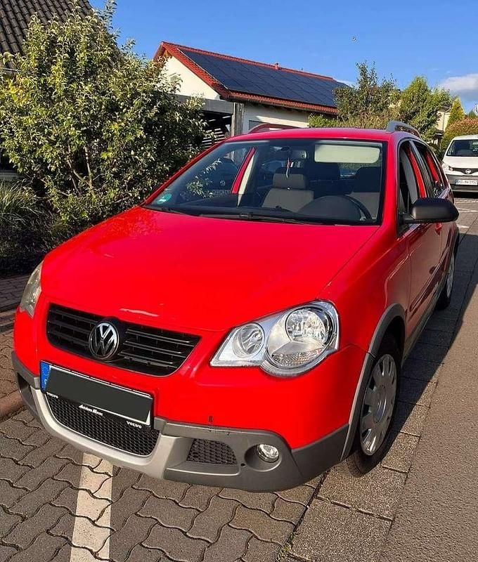 Rot Gebraucht 2008 VW Polo Cross Kleinwagen | 2.700 € (Superpreis) - Bild 1/4