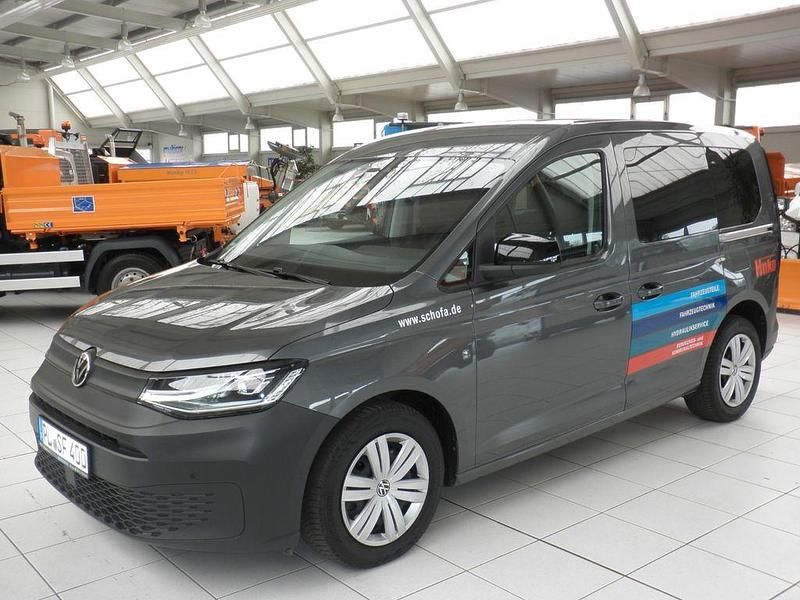 Grau Gebraucht 2021 VW Caddy Basis Van / Kleinbus | 31.440 € (Teuer) - Bild 1/4