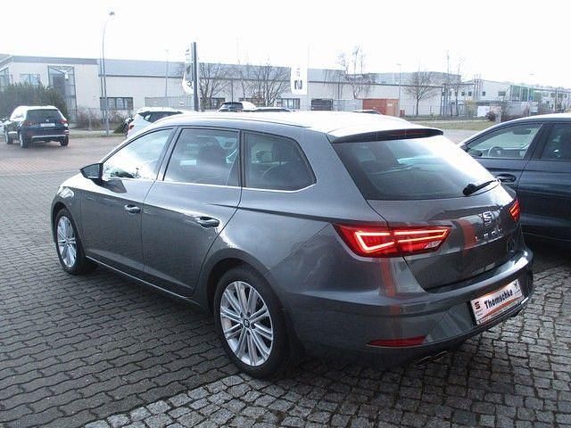 Używany Seat Leon XCELLENCE 125 KM (91 kW) 2017 Szary Kombi