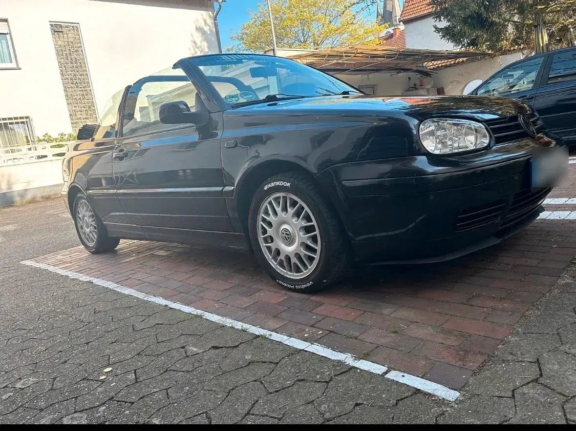 Gebraucht VW Golf Cabriolet 75 PS (55 kW) 2000 Schwarz Cabrio