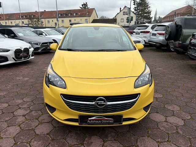 Gebraucht Opel Corsa drive 101 PS (74 kW) 2015 Gelb Kleinwagen