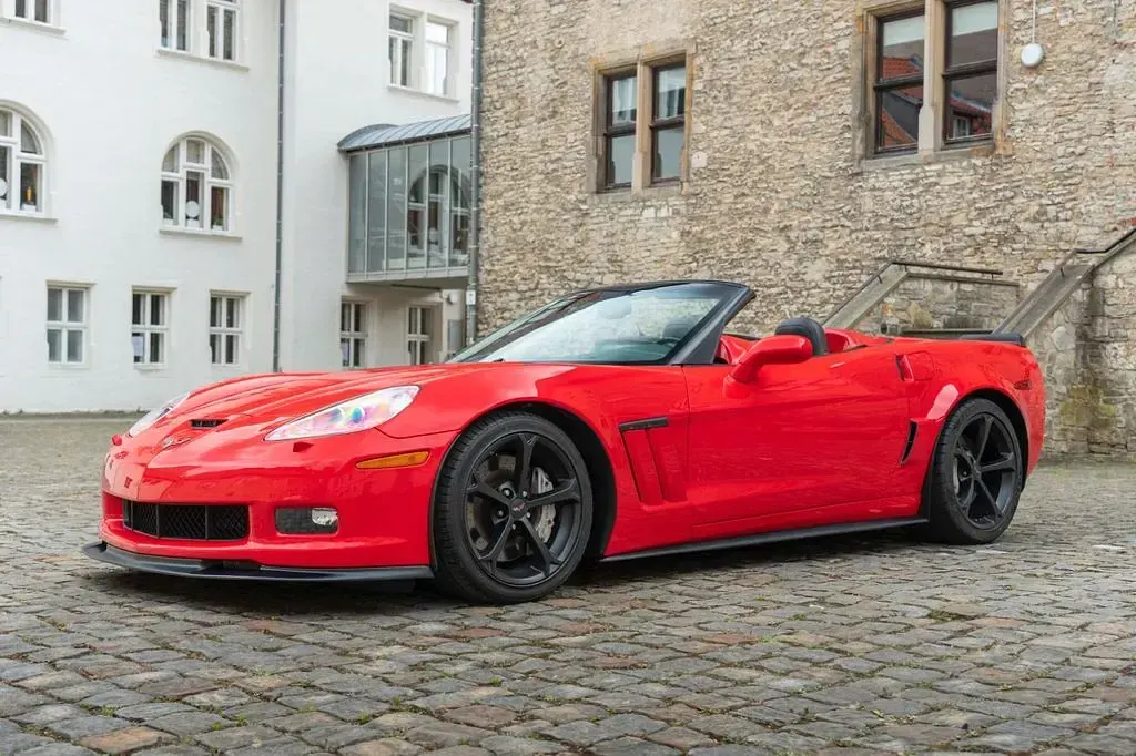 Begagnad Corvette C6 436 HK (320 kW) 2010 Röd Cab