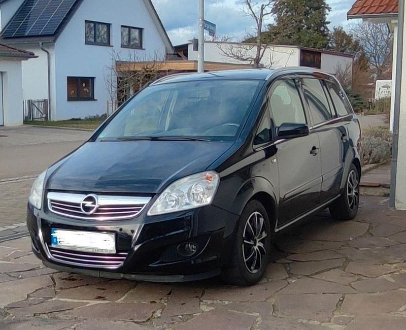 Gebraucht Opel Zafira Edition 140 PS (102 kW) 2009 Schwarz Van / Kleinbus