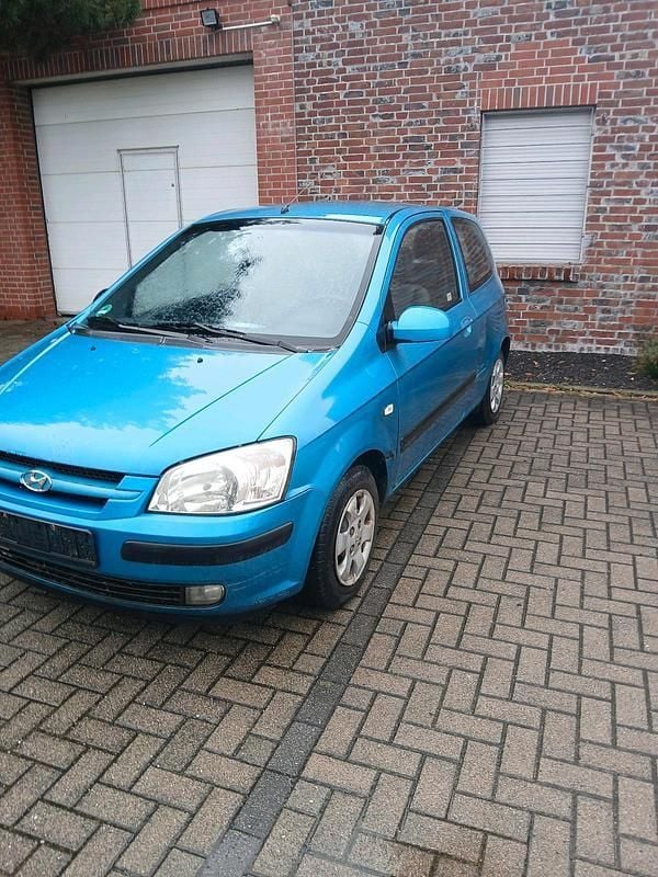 Blau Gebraucht 2003 Hyundai Getz Kleinwagen | 600 € (Superpreis) - Bild 1/4