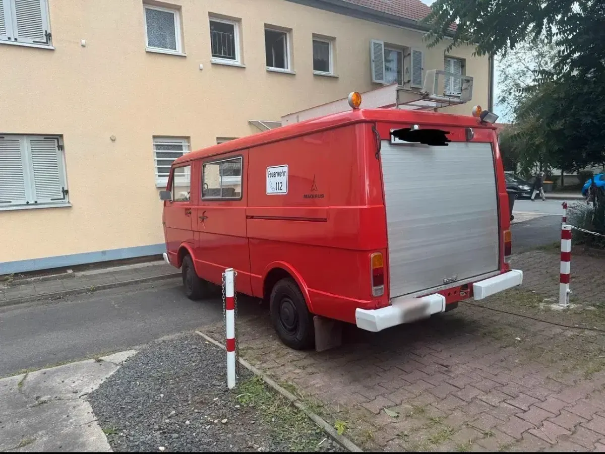 Gebraucht VW LT 75 PS (55 kW) 1980 Rot Van / Kleinbus