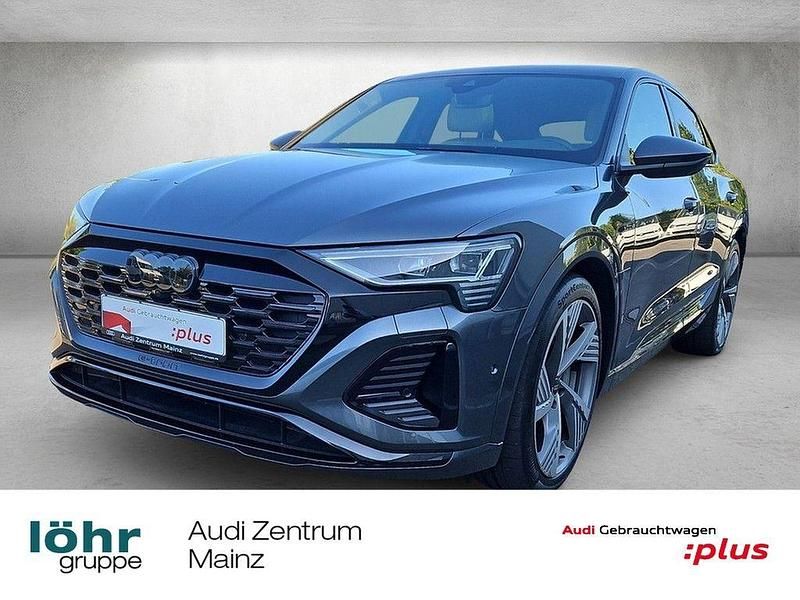 Grau Gebraucht 2023 Audi Q8 e-tron S-Line SUV | 59.480 € (Guter Preis) - Bild 1/4