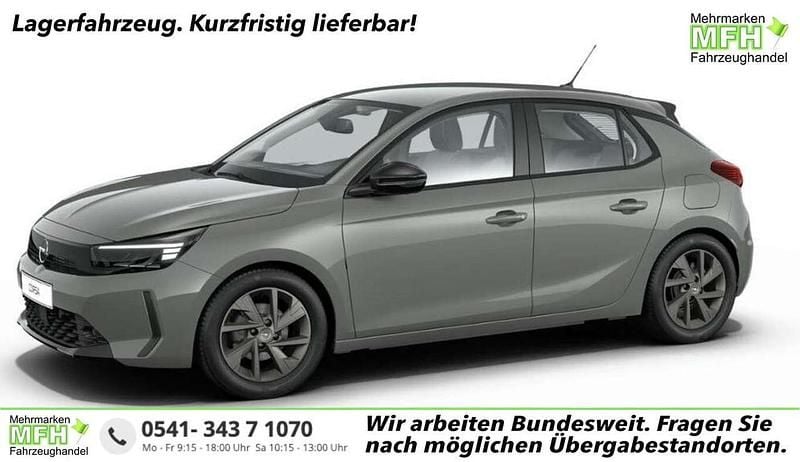 Grafik grau Neu 2025 Opel Corsa Edition Kleinwagen | 17.578 € (Guter Preis) - Bild 1/4