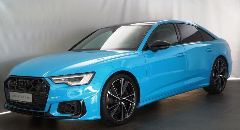 Blau Gebraucht 2023 Audi S6 S-Line Limousine | 65.990 € (Fairer Preis) - Bild 1/4