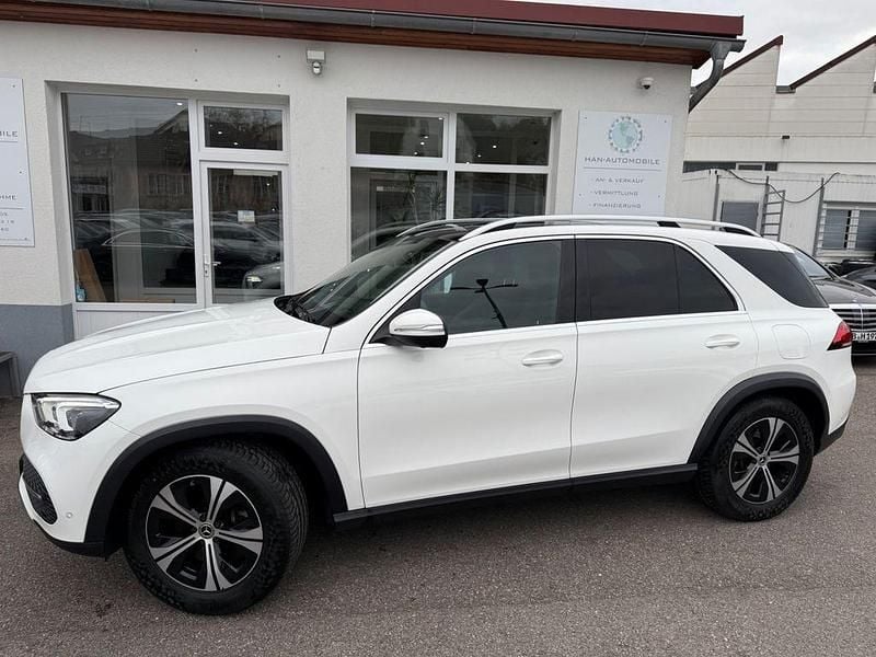 Polarweiss Gebraucht 2021 Mercedes GLE350 AMG line SUV | 49.990 € (Superpreis) - Bild 1/4