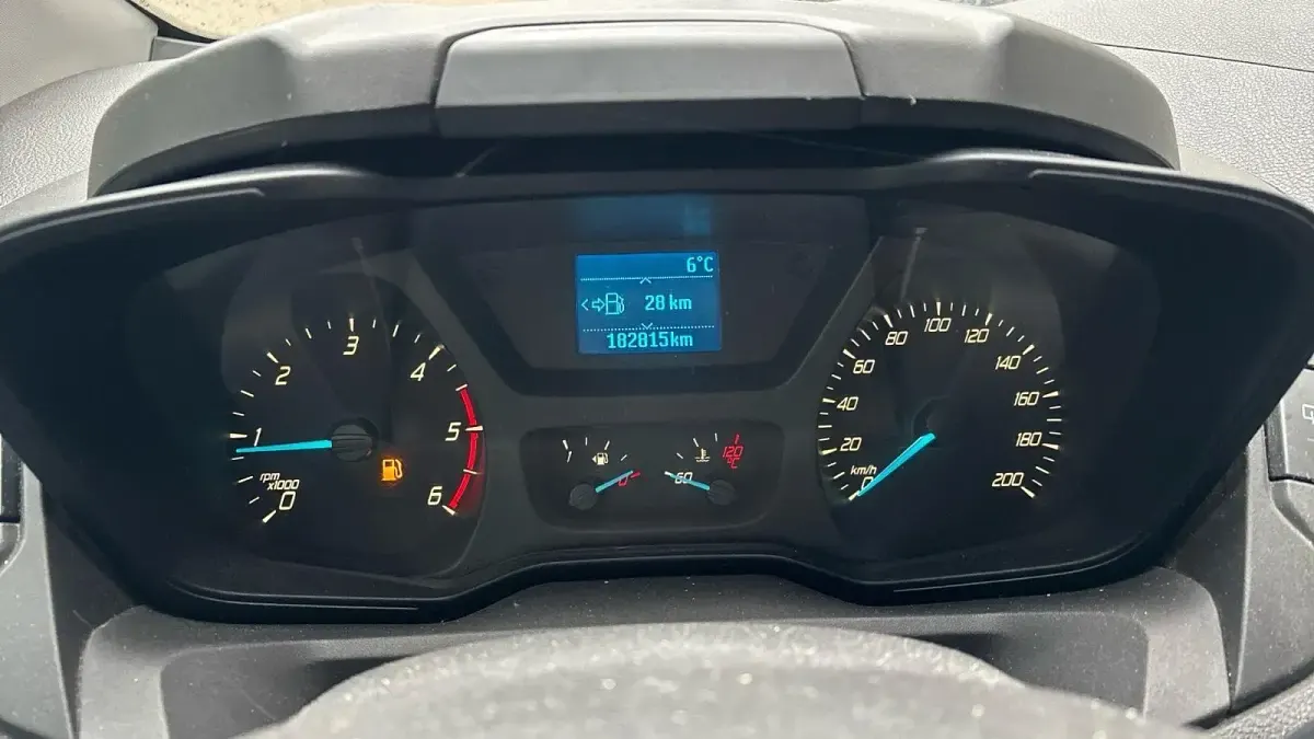 Gebraucht Ford Transit 101 PS (74 kW) 2014 Weiß Van / Kleinbus