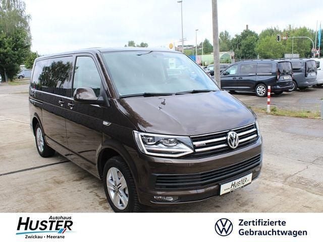 Chestnut brown metallic 6867 Gebraucht 2018 VW T6 Comfortline Van | 38.980 € (Teuer) - Bild 1/4