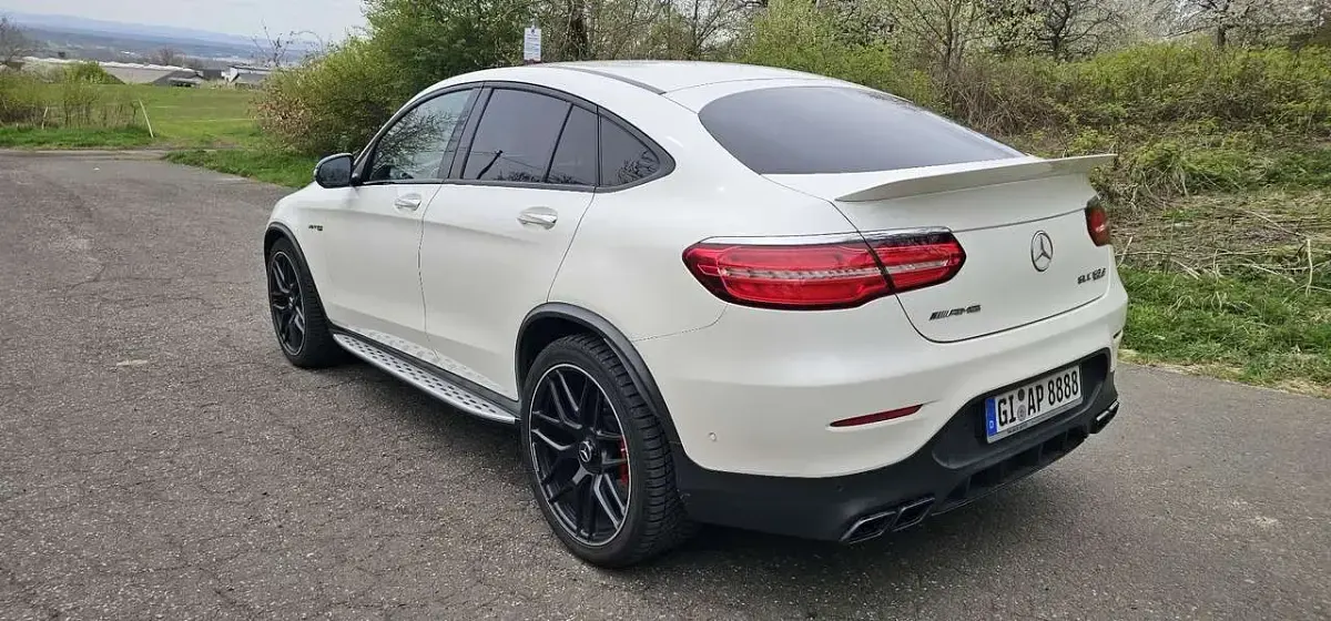 Gebraucht Mercedes GLC63 AMG AMG 510 PS (375 kW) 2018 Weiß SUV