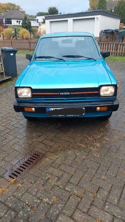 Gebraucht Toyota Starlet 53 PS (38 kW) 1981 Blau Kleinwagen