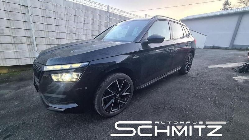Schwarz Gebraucht 2020 Skoda Kamiq Monte Carlo SUV | 17.650 € (Guter Preis) - Bild 1/3