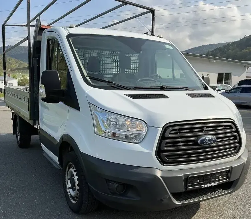 Używany Ford Transit 101 KM (74 kW) 2016 Biały Pickup