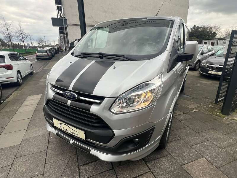 Polarsilber metallic Gebraucht 2016 Ford Transit Custom Sport Van / Kleinbus | 15.700 € - Bild 1/4