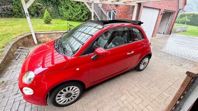 Rot Gebraucht 2019 Fiat 500C Cabrio | 12.000 € (Fairer Preis) - Bild 1/4