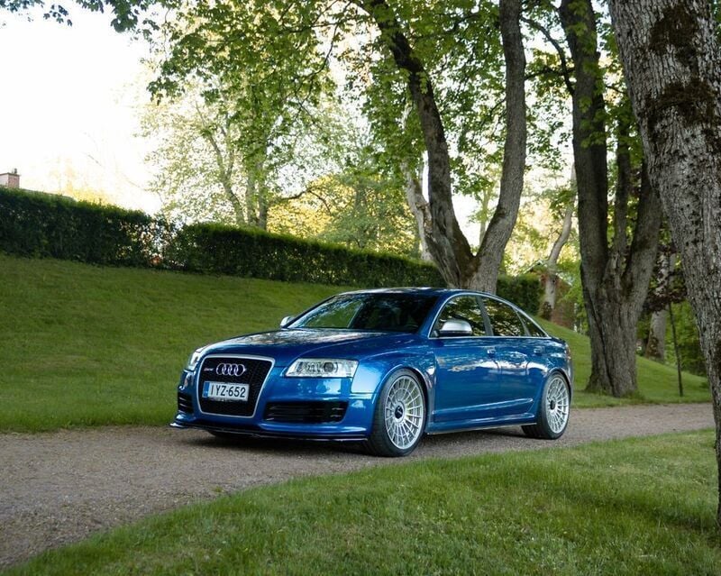 Blau Gebraucht 2008 Audi RS6 Sport Limousine | 54.900 € - Bild 1/4