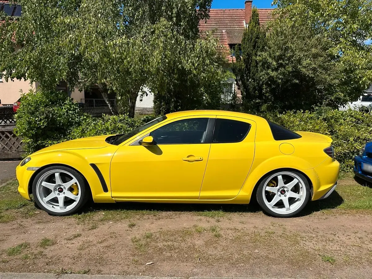 Gebraucht Mazda RX8 231 PS (169 kW) 2004 Gelb Coupé