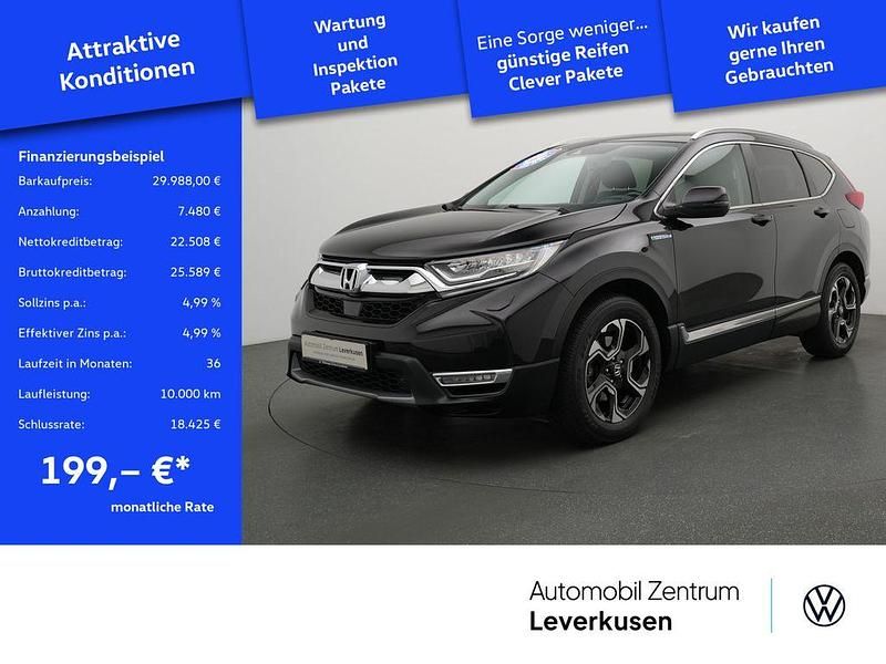 Crystal black pearl Gebraucht 2021 Honda CR-V Executive SUV | 29.988 € (Fairer Preis) - Bild 1/4