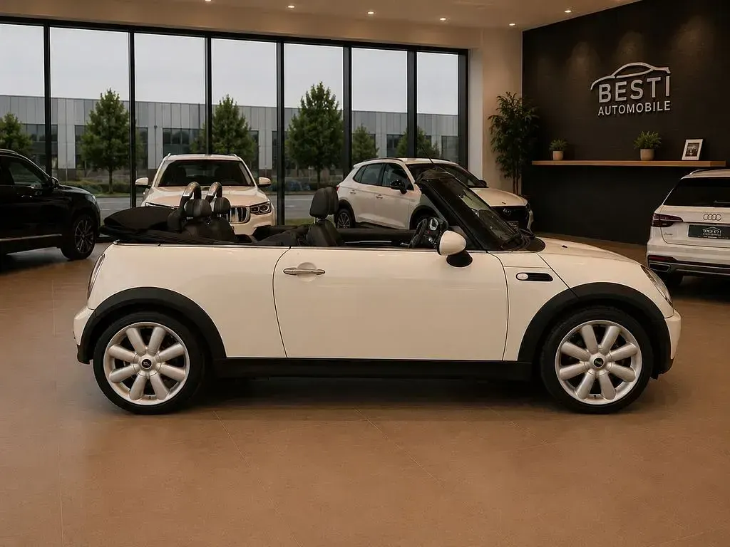 Gebraucht Mini Cooper Cabriolet 116 PS (85 kW) 2008 Weiß Cabrio